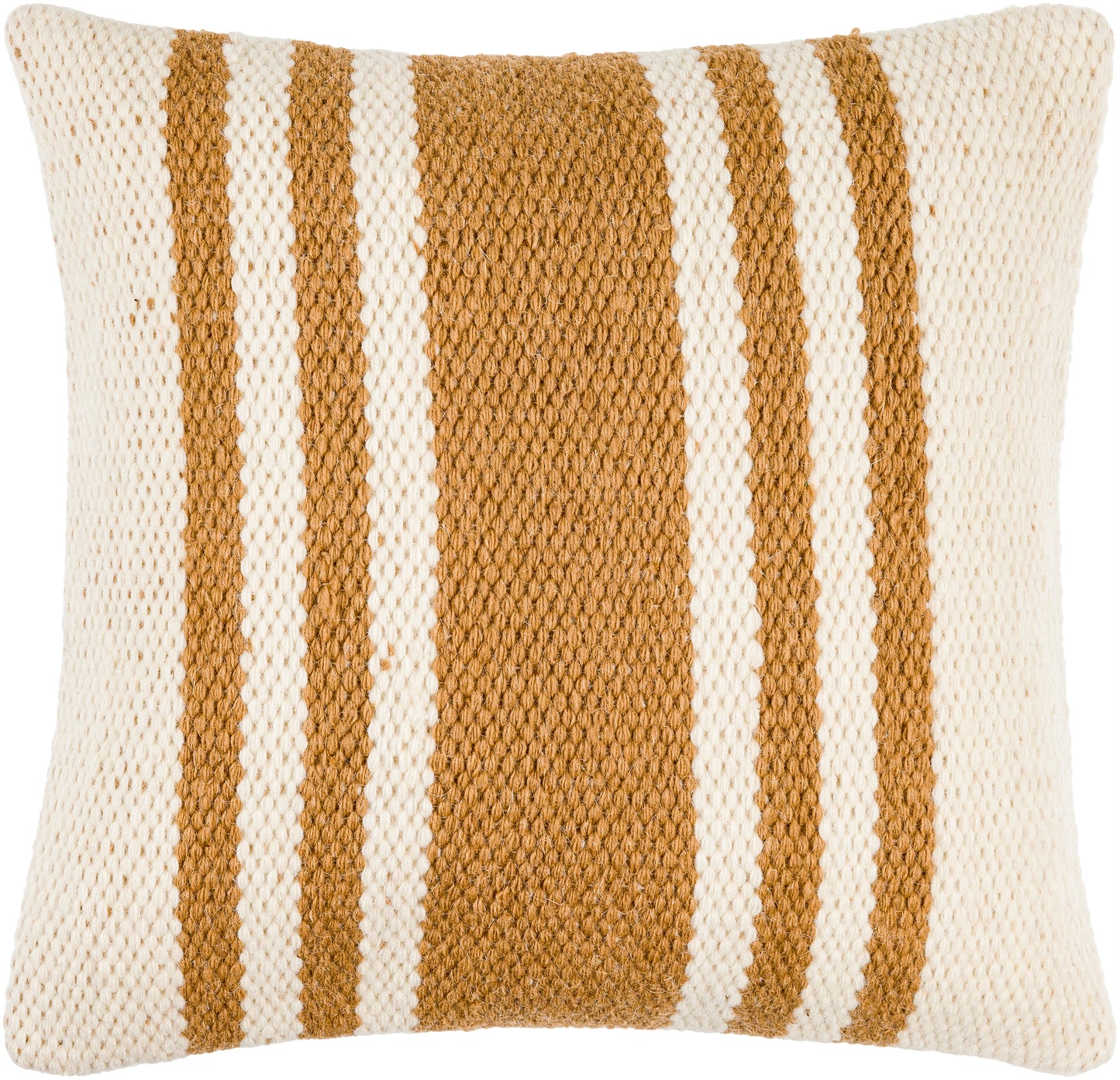 Becki Owens Brett Orange Multi-Striped 20" x 20" Accent Pillow, Cover Only