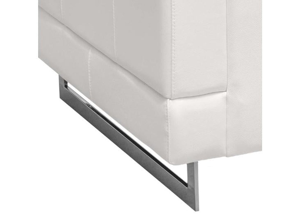 Margaret Leather Chair - White