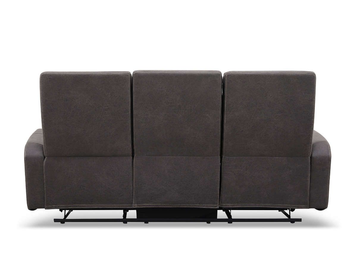 Bentley Fabric Manual Reclining Sofa - Gray