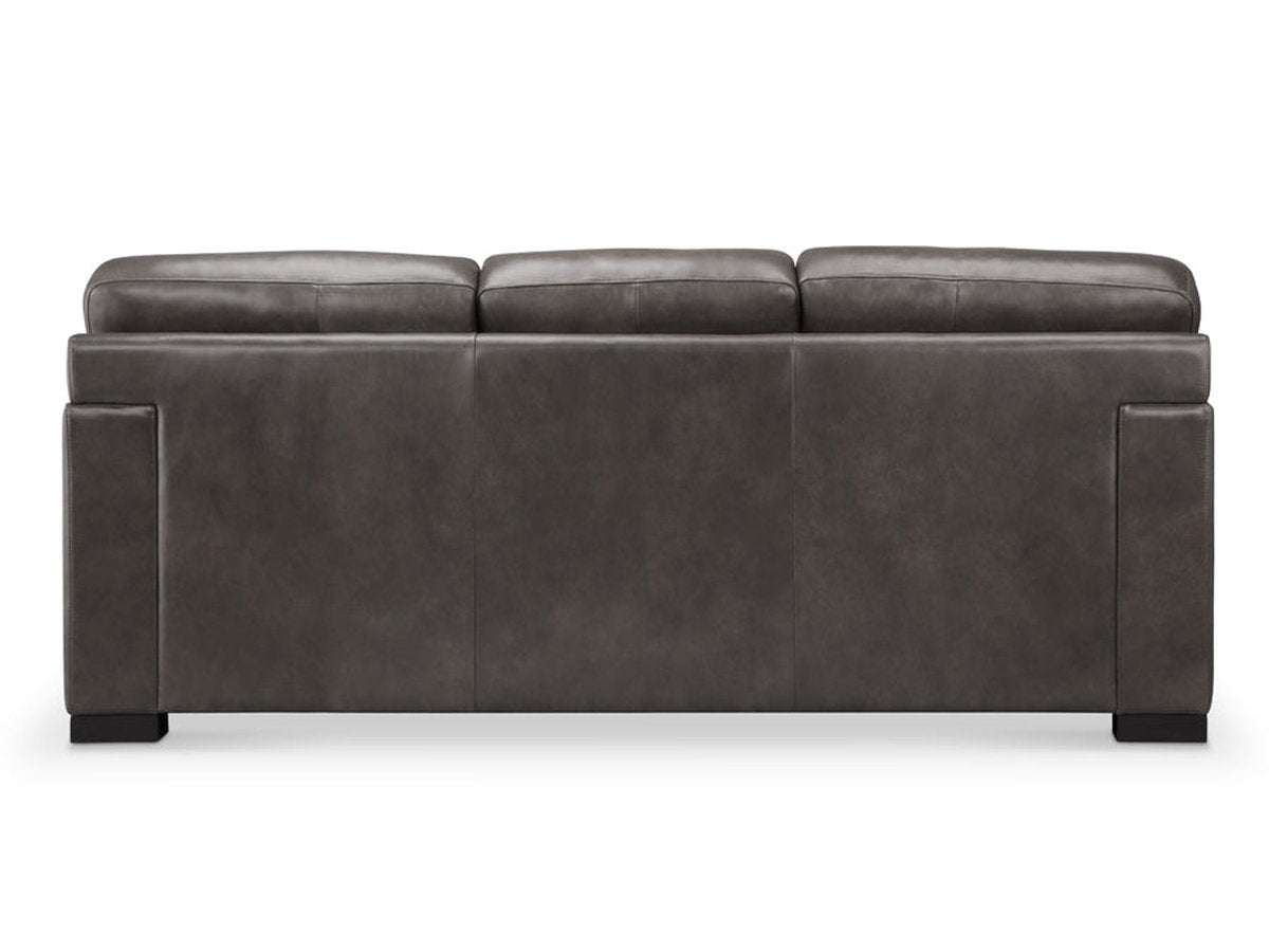 Astoria Leather Sofa - Gray