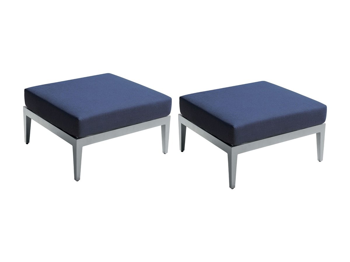 Belamar Ottoman (2-Pack) - Blue