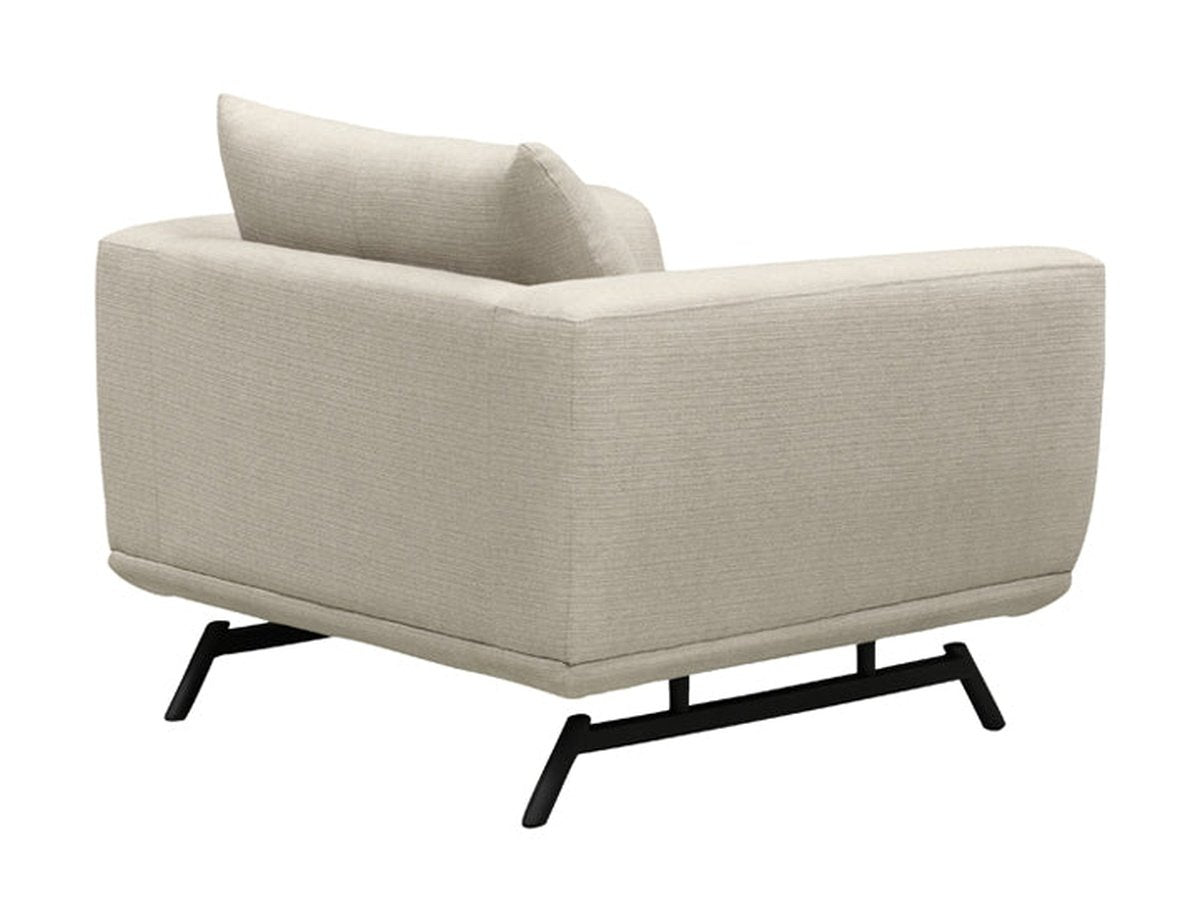 Delaney Fabric Chair - Cream