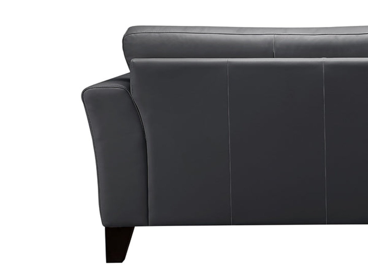 Swinton Leather Loveseat