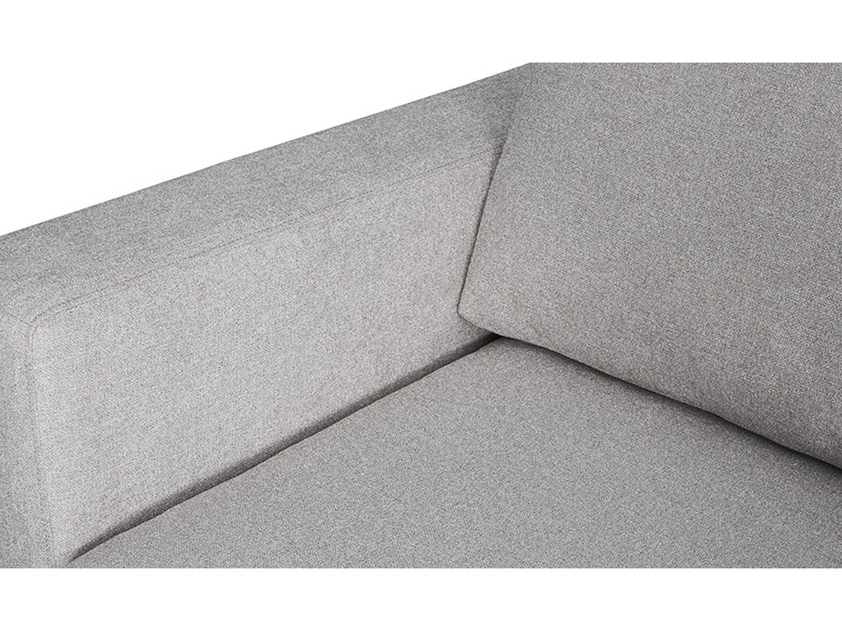 Elliot Fabric Chair - Light Gray