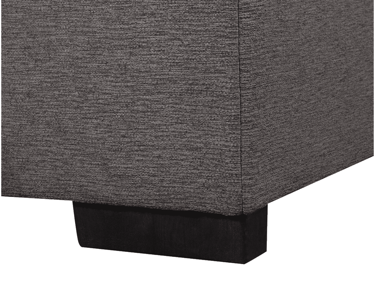 Jameson 6-pc Fabric Storage Sectional with Pullout Bed - Gray