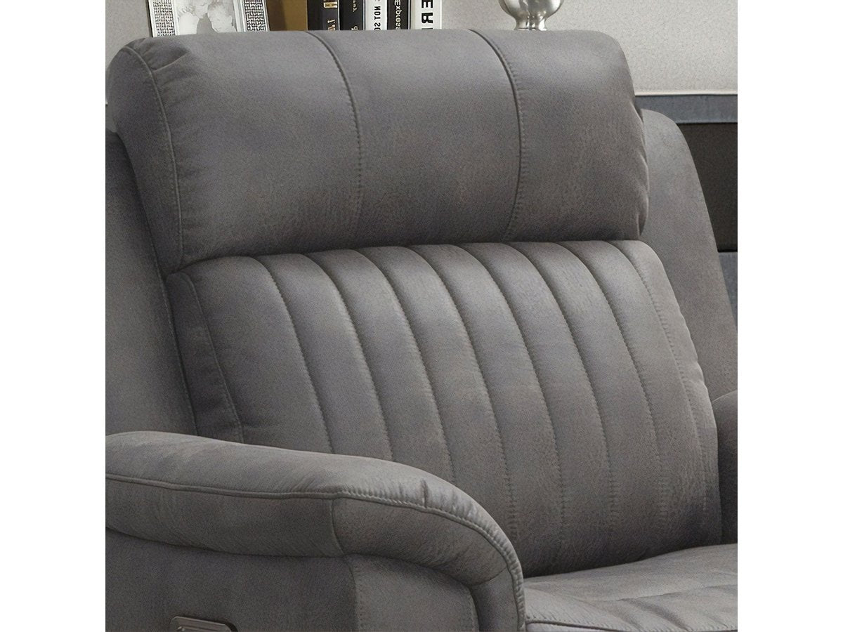 Garcelle Power Reclining Chair, Grey Default Title