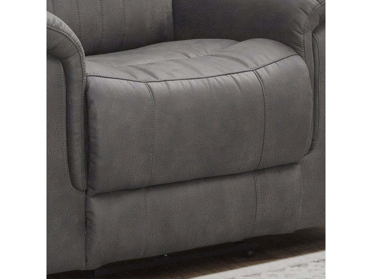 Garcelle Power Reclining Chair, Grey Default Title