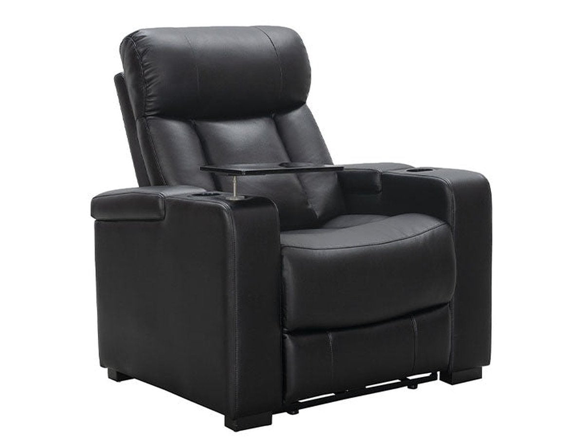 Larson Power Theater Recliner, Black Default Title