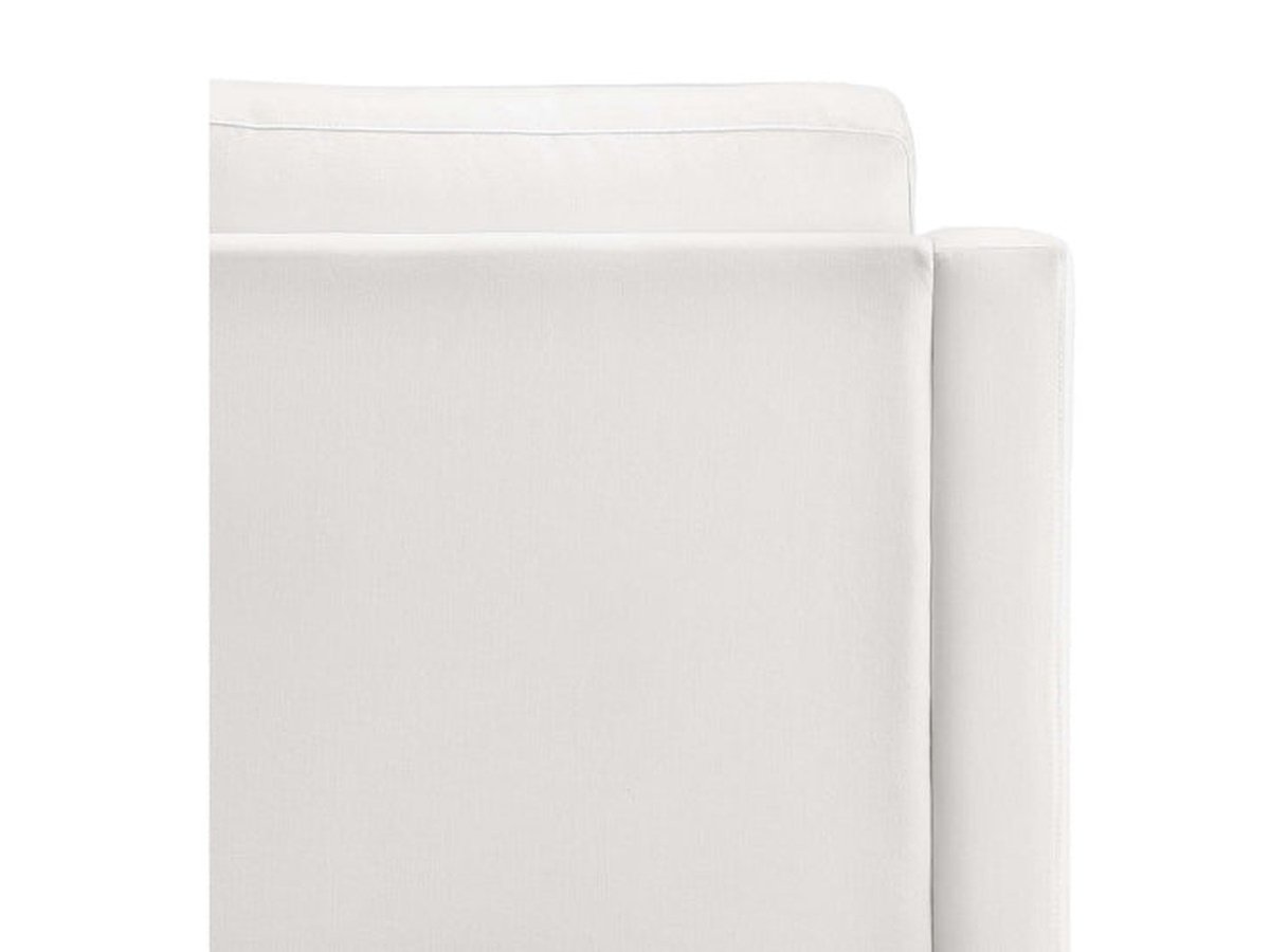 Larissa Fabric Chair - White