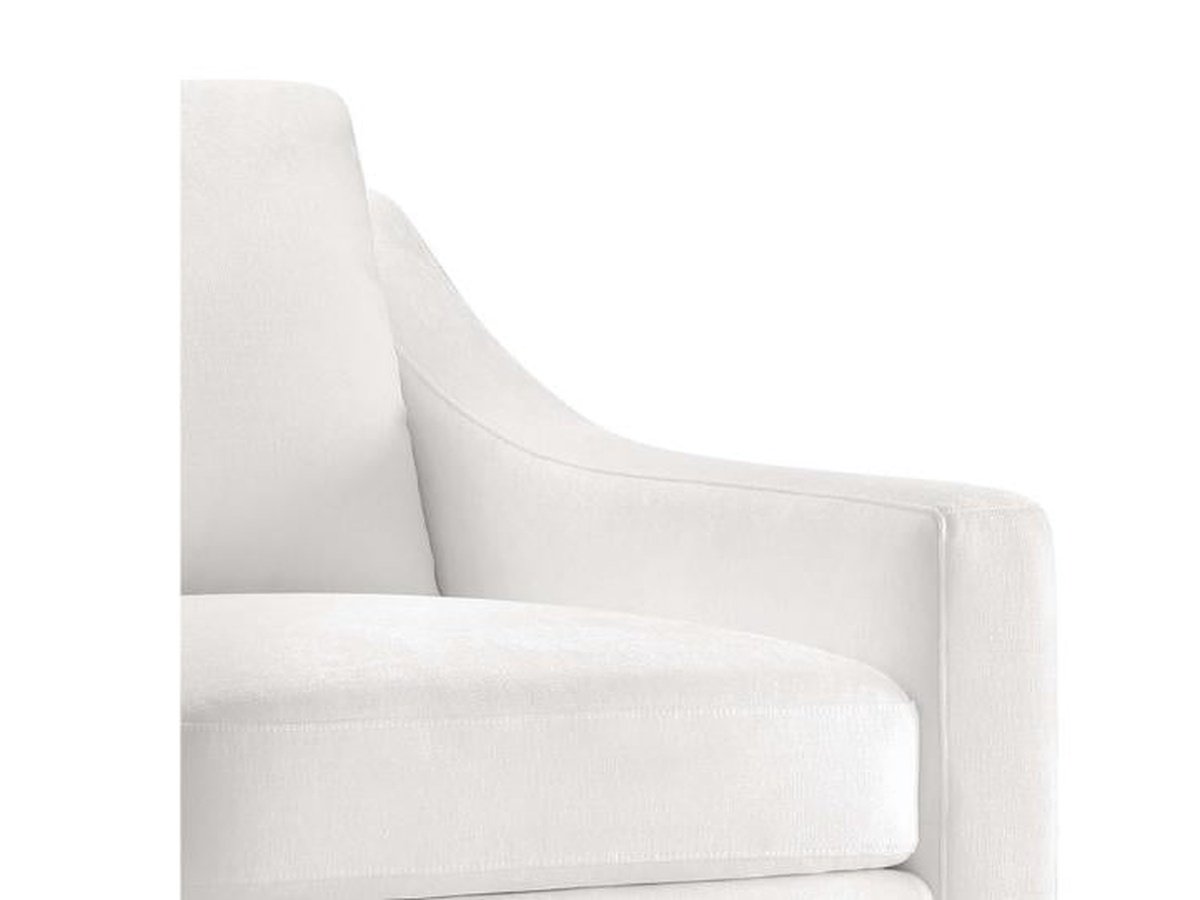 Larissa Sofa Chaise Sectional - White