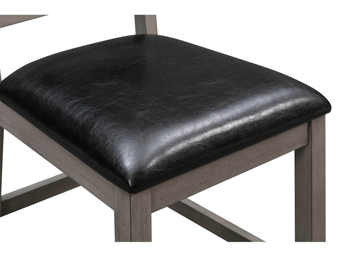 Walker 5-piece Wood Counter Height Dining Set, Light Grey Default Title