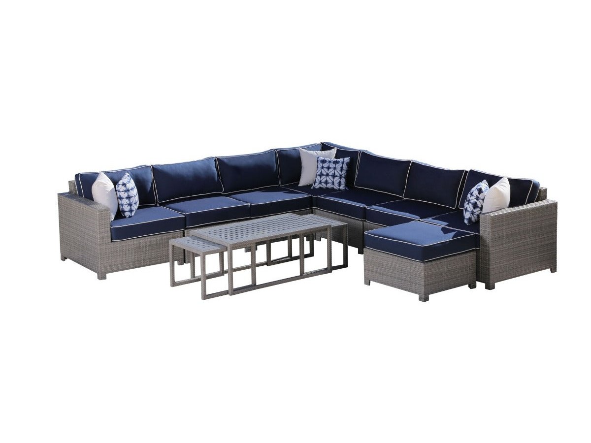 Monaco 11-pc Modular Sectional Cover Set