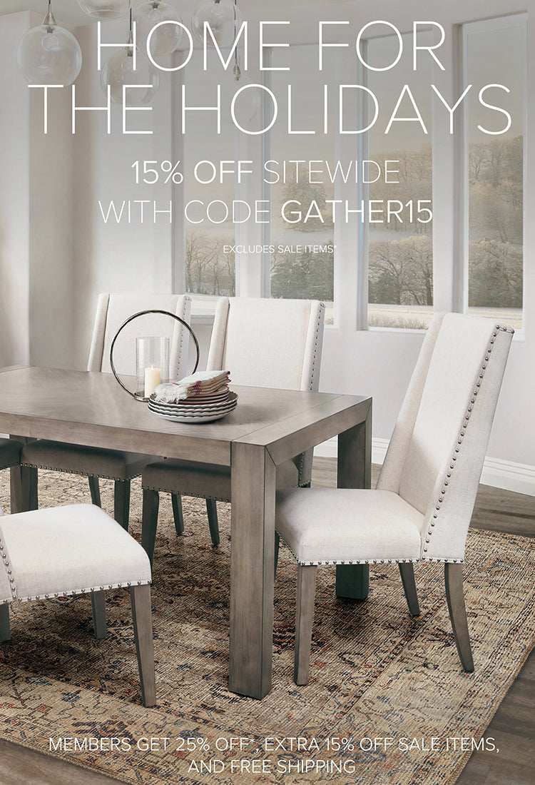 Home for the Holidays Event - 15% Off Sitewide