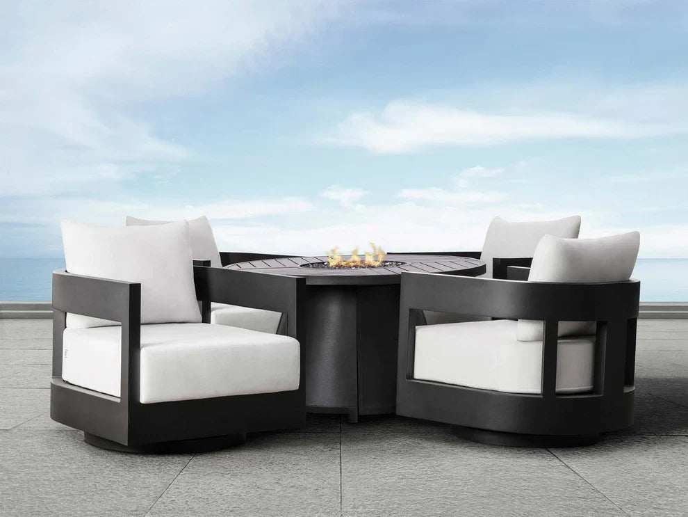 patio furniture with fire pit, outdoor furniture with fire pit, patio set with fire pit