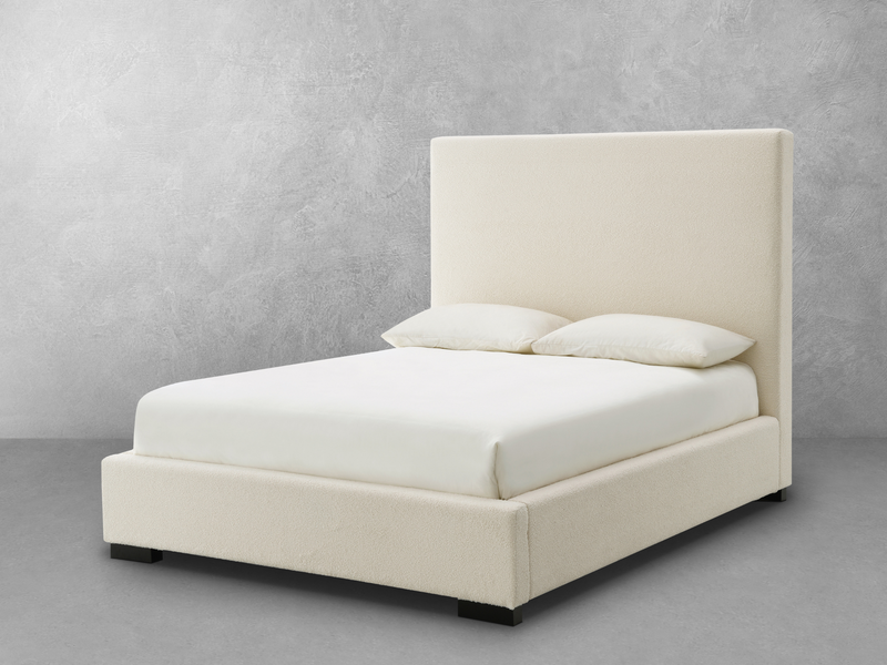 Luciano Bouclé Fabric Bed