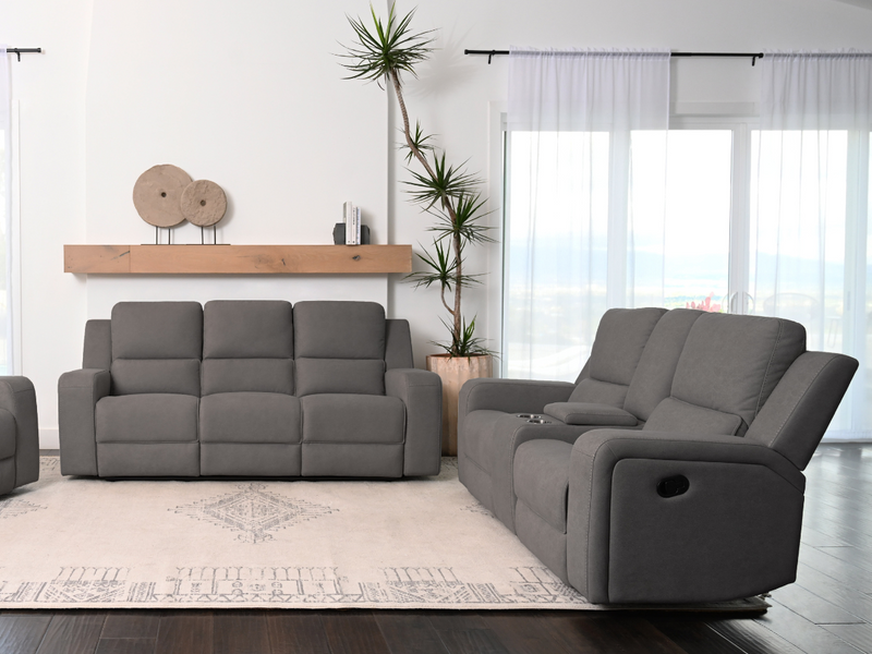 Margaret 3-pc Fabric Manual Reclining Sofa Collection