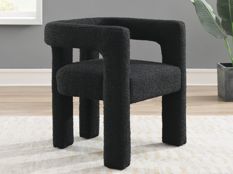 Mandy Boucle Fabric Dining Chair
