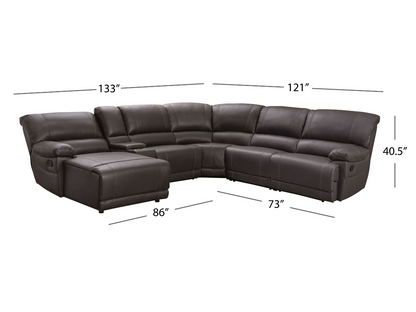 Cooper Manual Reclining Sectional