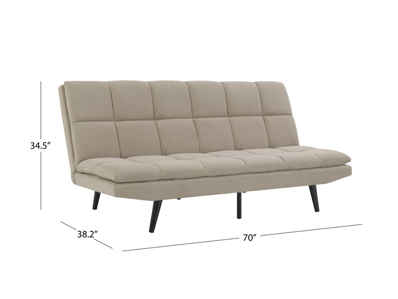 Jaden Convertible Fabric Sofa