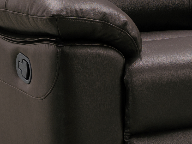 Toscana Leather Reclining Loveseat