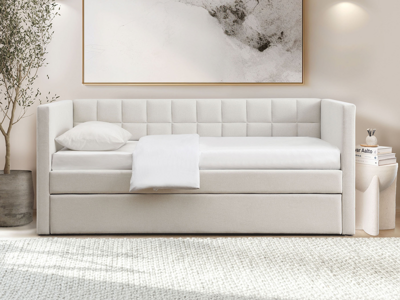 Aveline Upholstered Twin Daybed with Trundle