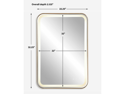 Abbyson Home Ceridwen Lighted Vanity Mirror