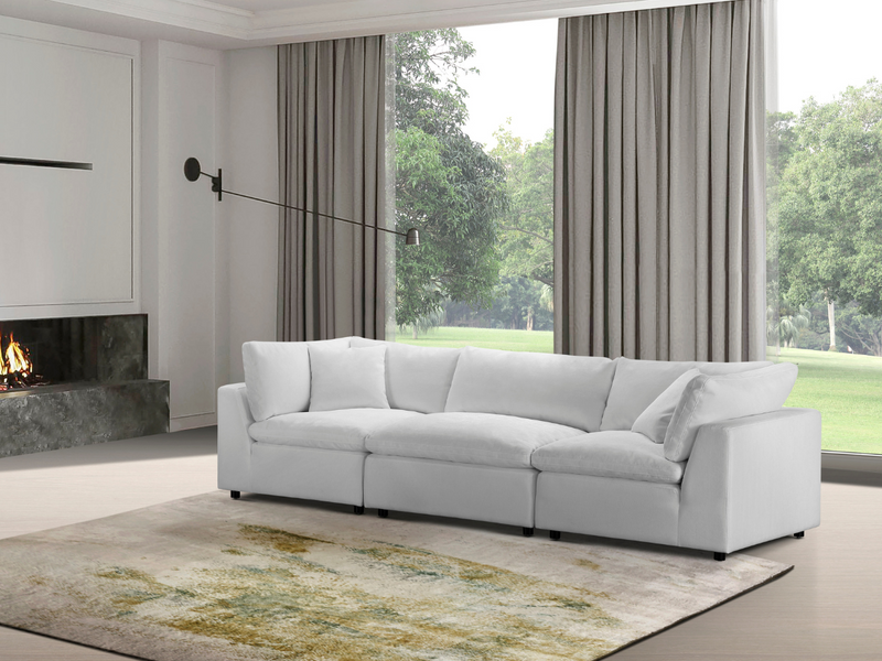Luxe Feather and Down 3-pc Sofa