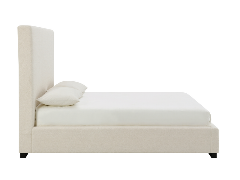 Luciano Bouclé Fabric Bed