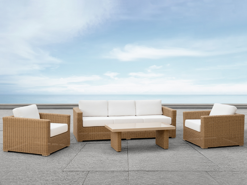 Becki Owens Mariposa Outdoor 4-pc Patio Deep Seating Set
