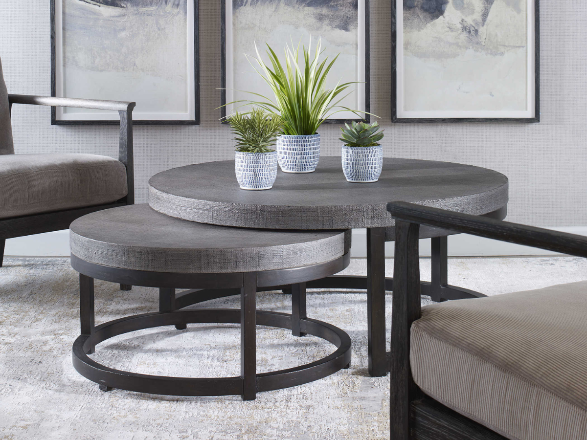 Abbyson Home Adarna Nesting Coffee Table, Set of Two