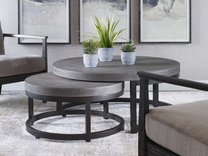 Abbyson Home Adarna Nesting Coffee Table, Set of Two