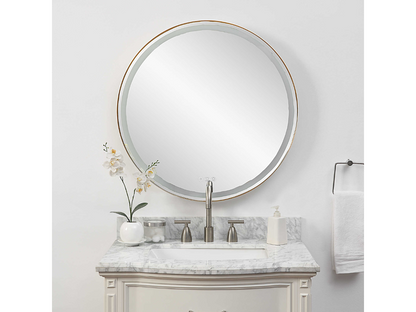 Abbyson Home Ceridwen Lighted Round Mirror