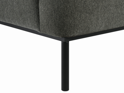 Gatsby Fabric Accent Chair - Gray