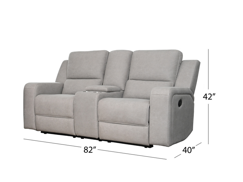 Margaret 3-pc Fabric Manual Reclining Sofa Collection