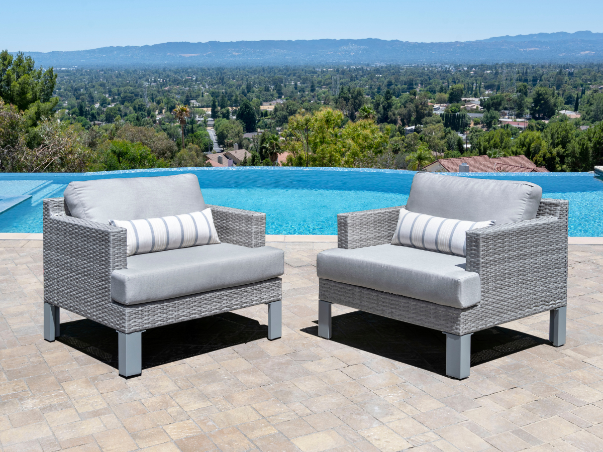 Sunbrella outdoor seating top