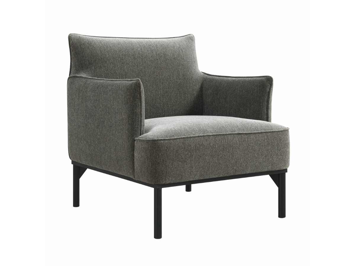 Gatsby Fabric Accent Chair - Gray