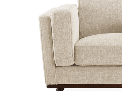 Taverly Fabric Loveseat - Beige