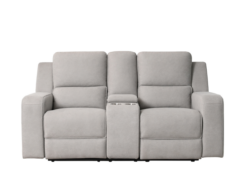 Margaret 2-pc Fabric Manual Reclining Sofa and Loveseat