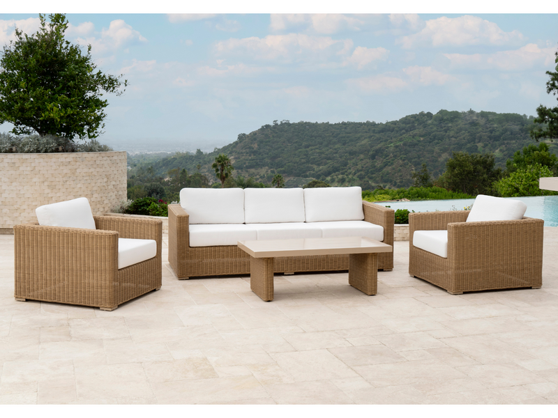 Becki Owens Mariposa Outdoor 4-pc Patio Deep Seating Set