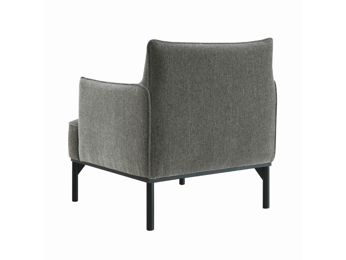 Gatsby Fabric Accent Chair - Gray
