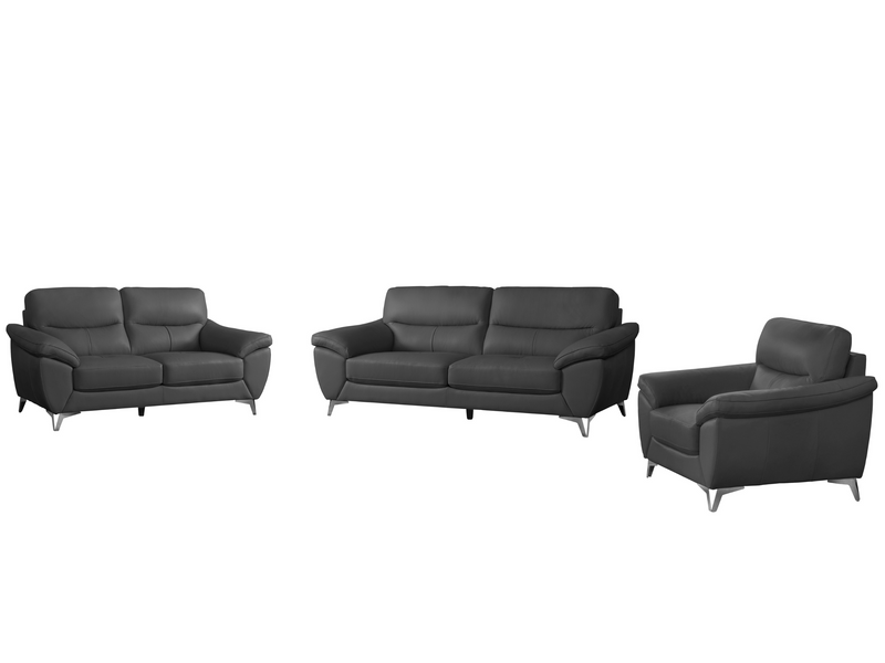 Cadence Top Grain Leather 3-pc Set