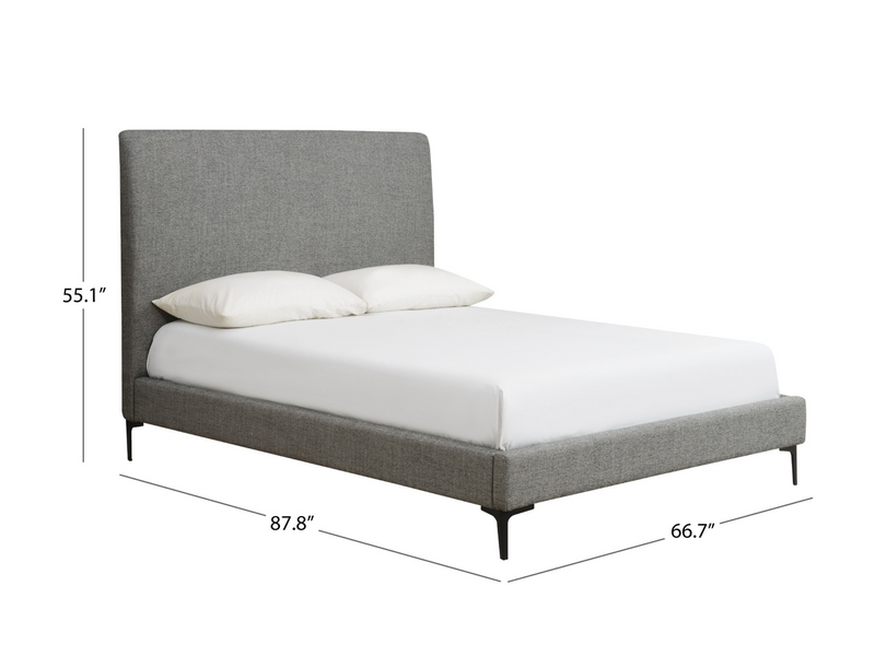 Evella Upholstered Bed and Storage Bench