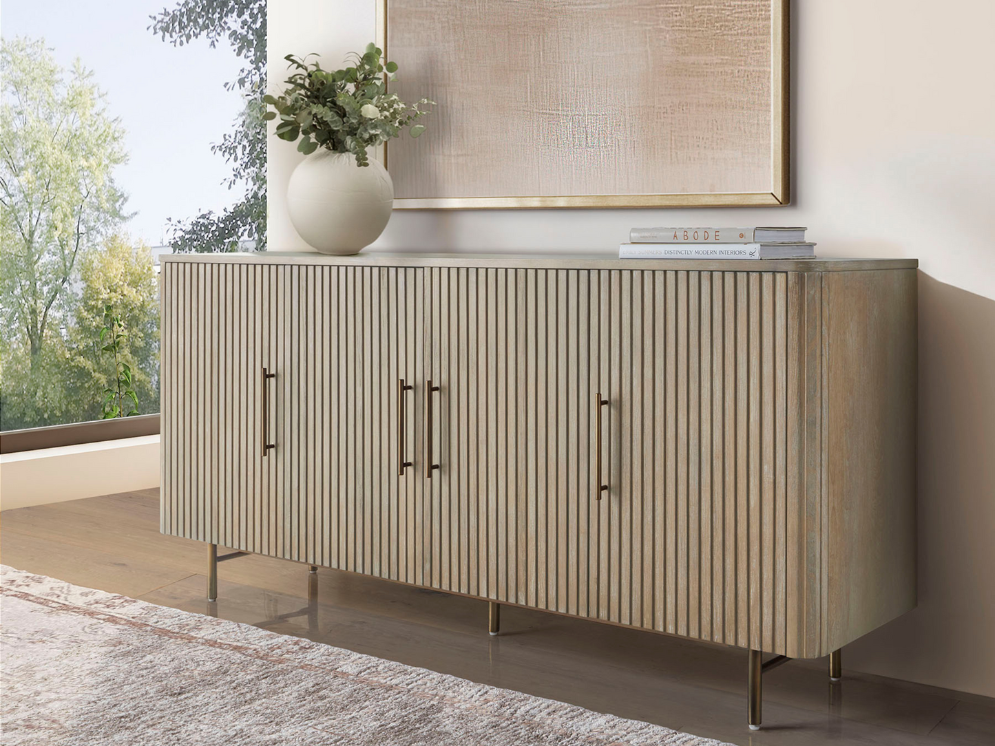 Luna 71" Media Console - Natural