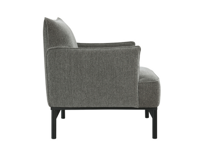 Gatsby Fabric Accent Chair - Gray