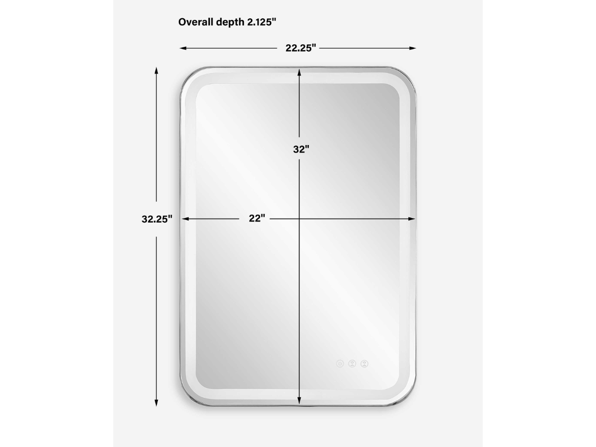 Abbyson Home Ceridwen Lighted Vanity Mirror