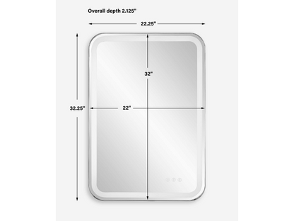 Abbyson Home Ceridwen Lighted Vanity Mirror