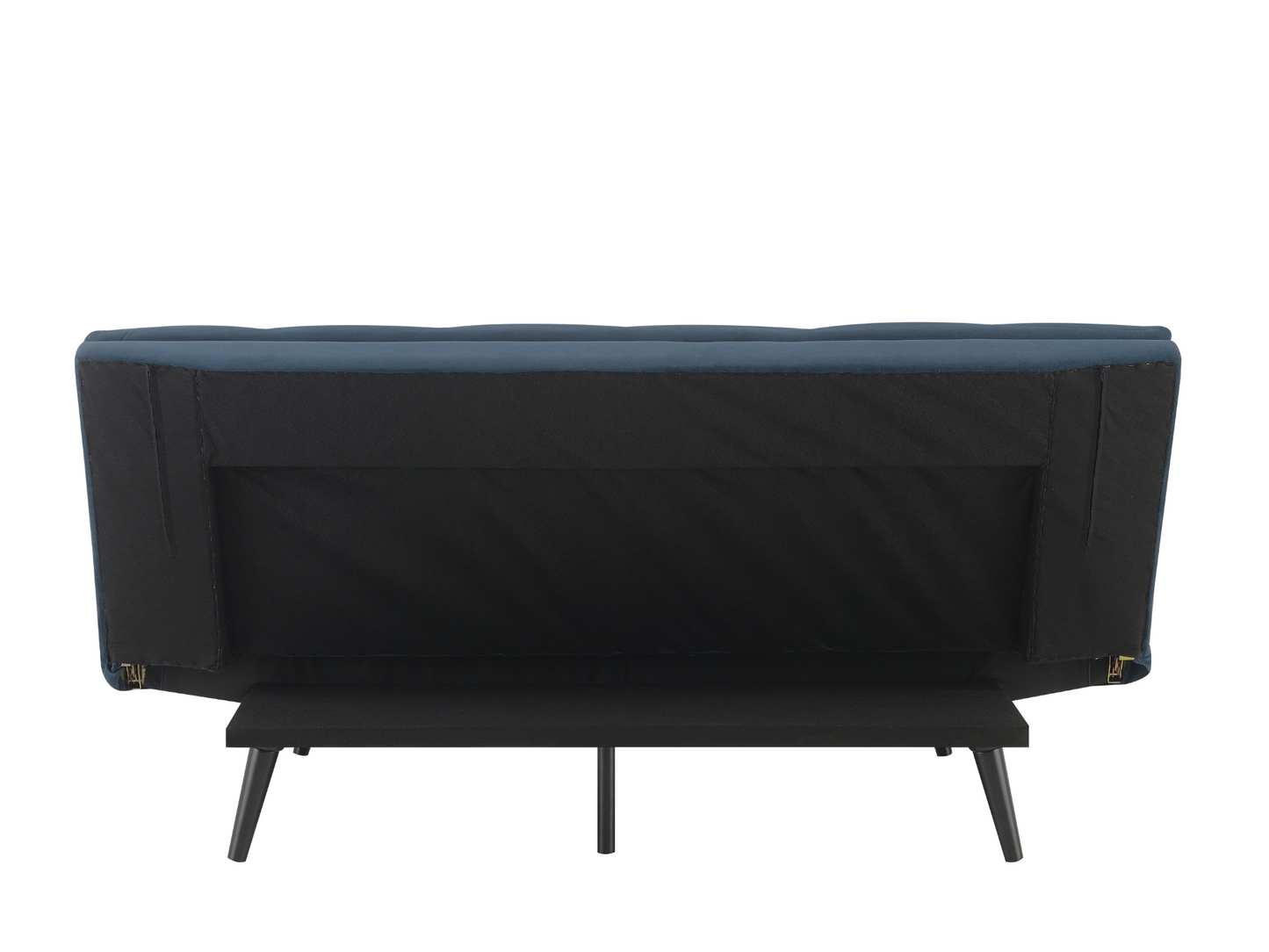 Jaden Convertible Fabric Sofa - Dark Blue
