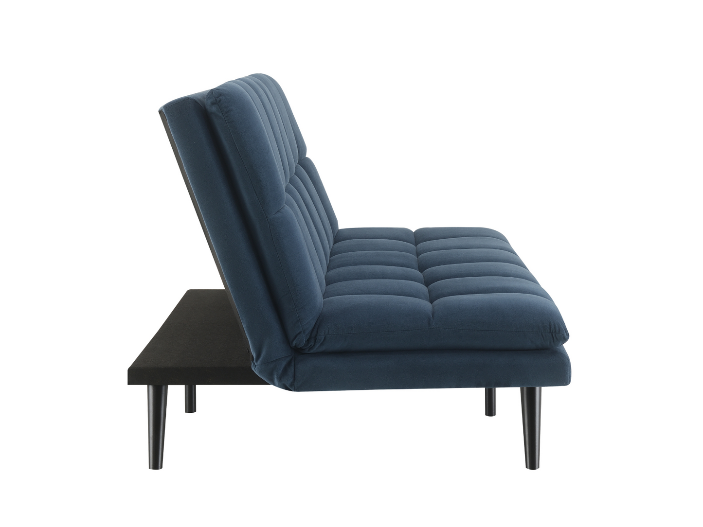 Jaden Convertible Fabric Sofa - Dark Blue