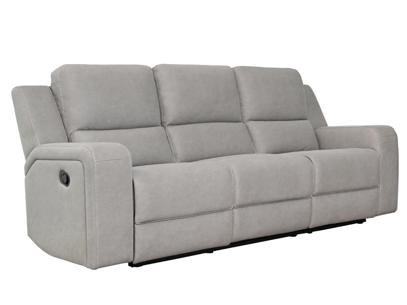 Margaret 2-pc Fabric Manual Reclining Sofa and Loveseat