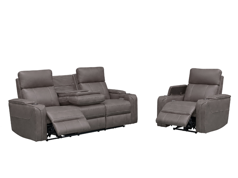 Avenger 2-pc Fabric Power Reclining Sofa and Chair Collection